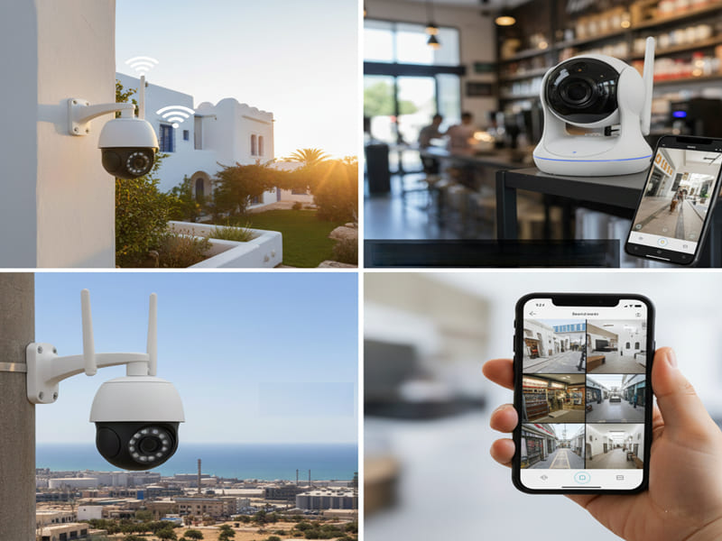 Caméra de surveillance sans fil