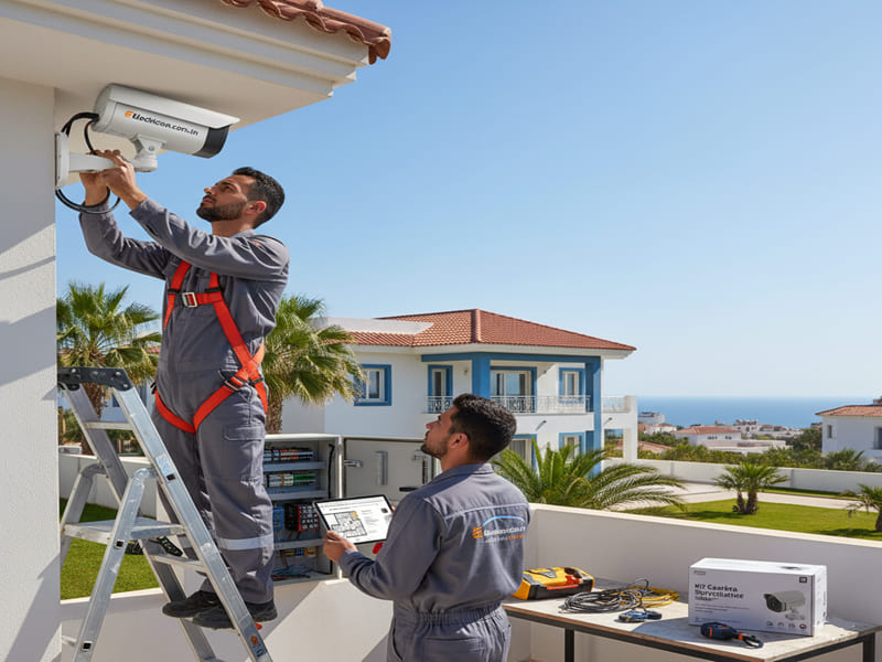 Installation kit de caméra de surveillance