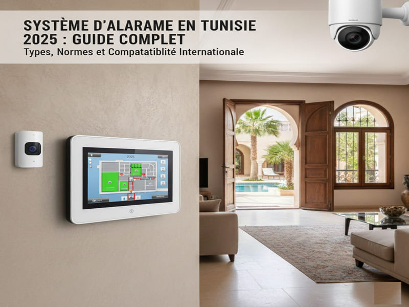 Guide complet : comment choisir le meilleur système d’alarme en Tunisie en 2025 ?