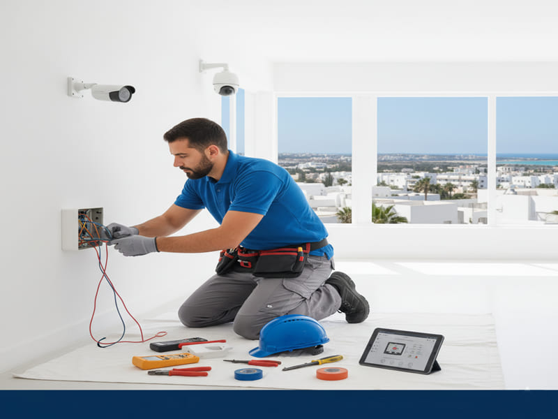 Service d’installation de sécurité Tunisie