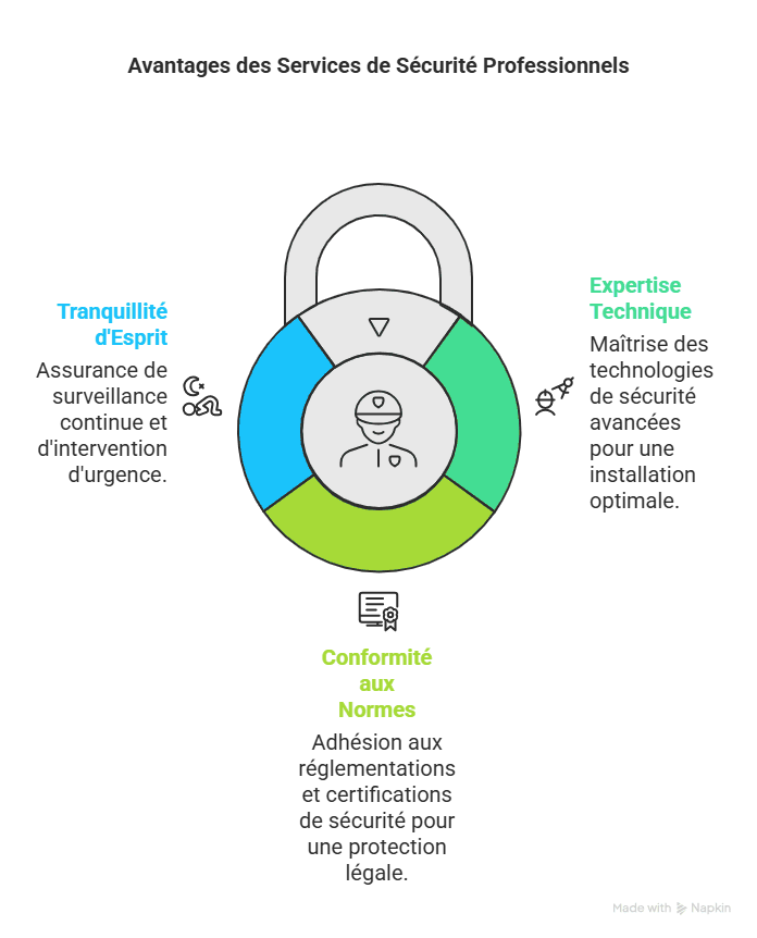 Service d’installation de sécurité en Tunisie