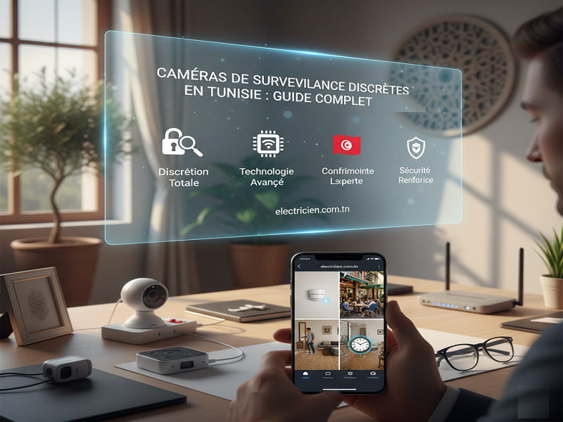 caméra de surveillance discrète