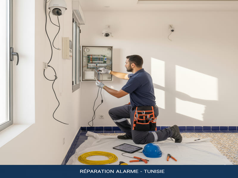 réparation alarme tunisie