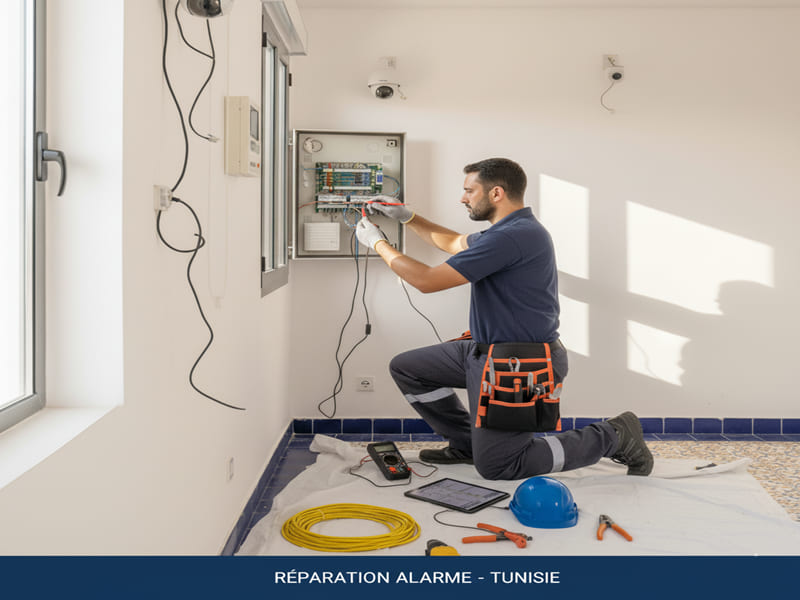 Réparation d’alarmes en Tunisie : Le guide complet du dépannage de votre système