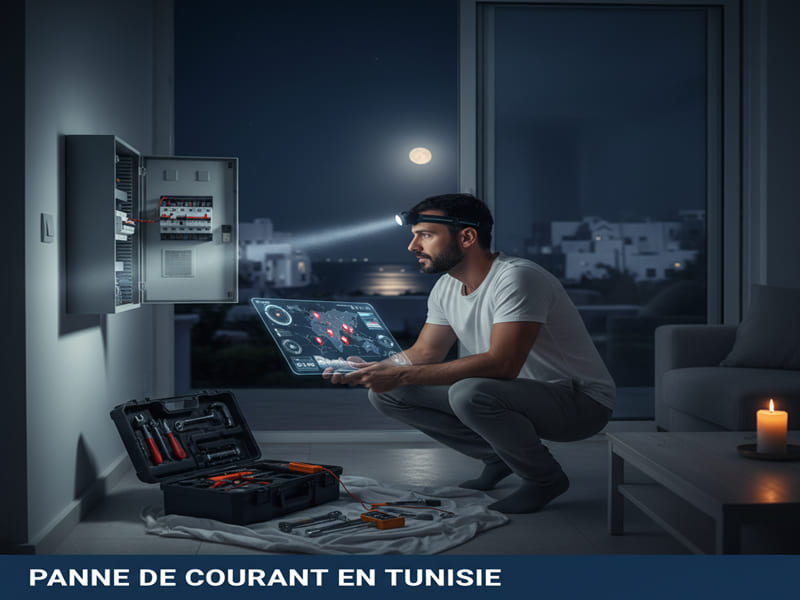 Pannes de courant en Tunisie : causes principales et solutions efficaces 2025