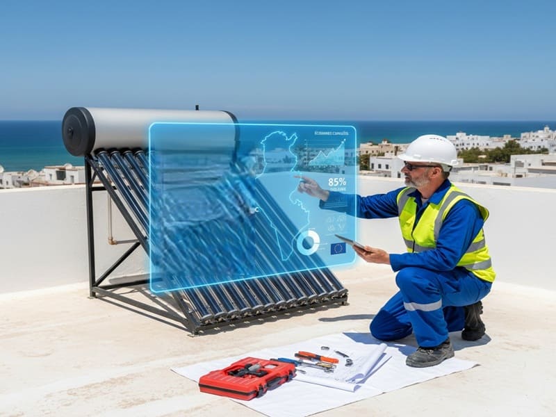 Meilleur chauffe-eau solaire Tunisie
