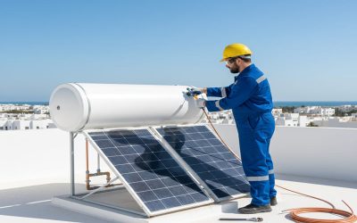 Chauffe-eau solaire à thermosiphon en Tunisie : fonctionnement, avantages, choix, installation et budget