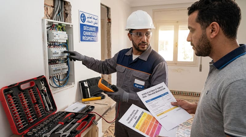 Prix des travaux d’électricité en Tunisie