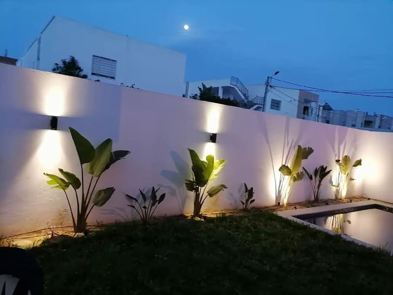 Éclairage LED extérieur